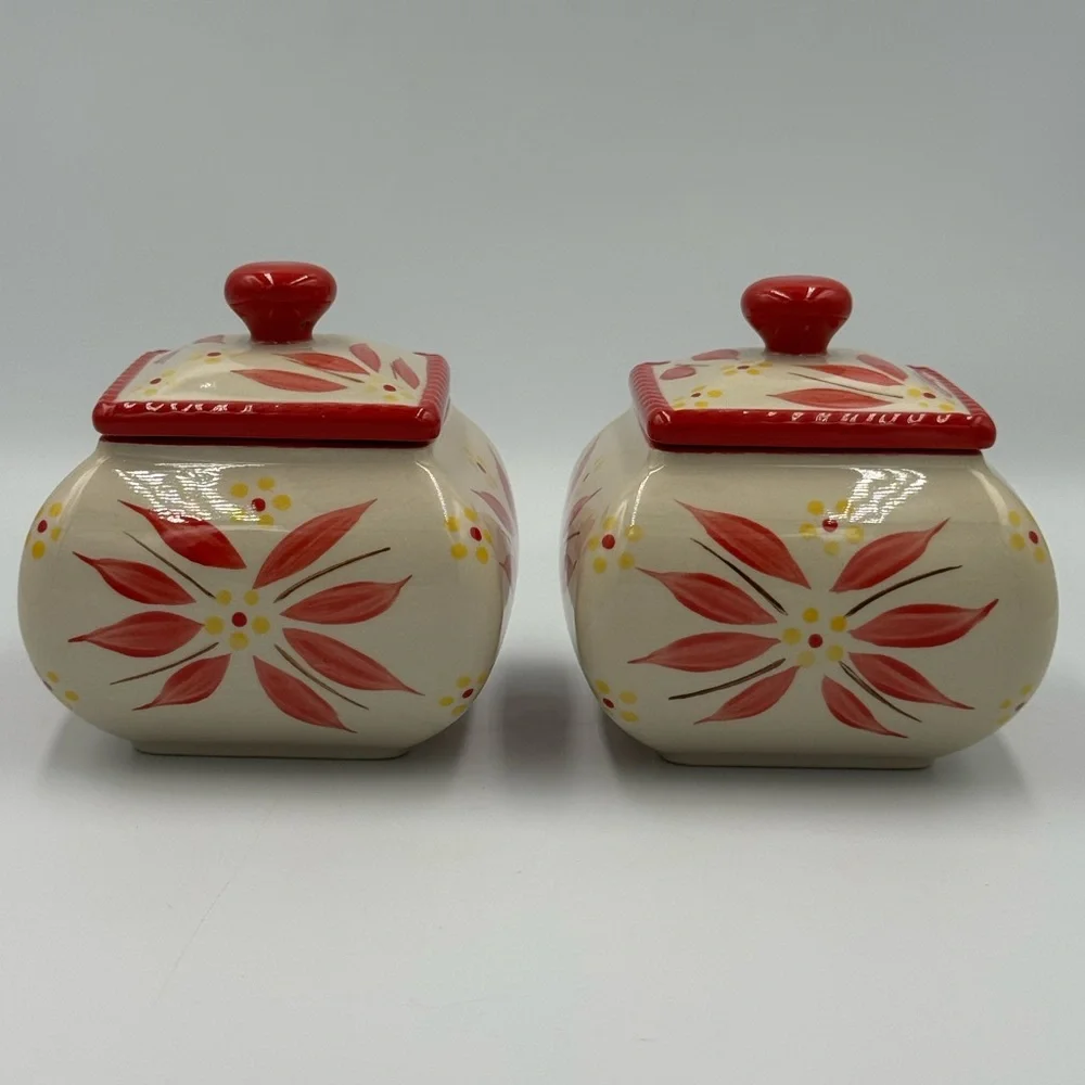 Temp-tations Old World Curved Ramekins with Lids Set of 2